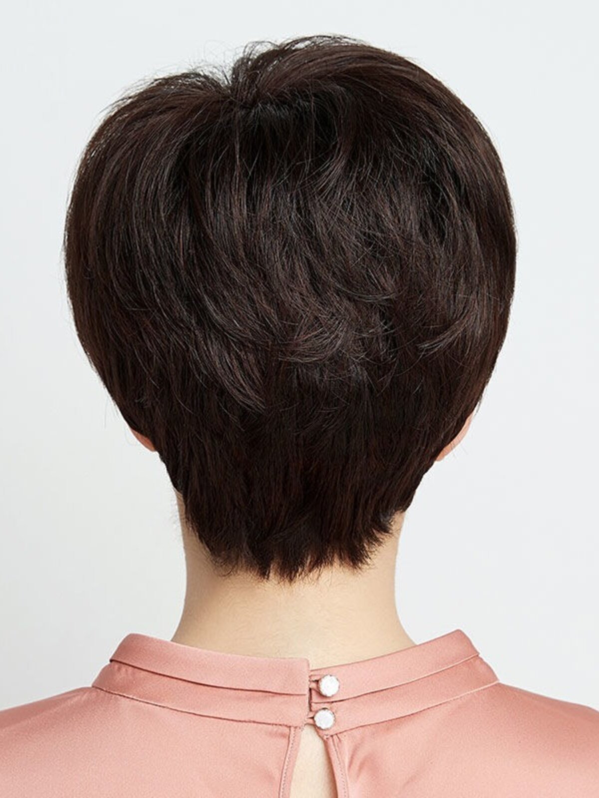 假发短发女全头套全真人发女士中老年短直发光头化疗可戴舒适自然？这价格值不值？_日常整顶假发_淘宝美妆网