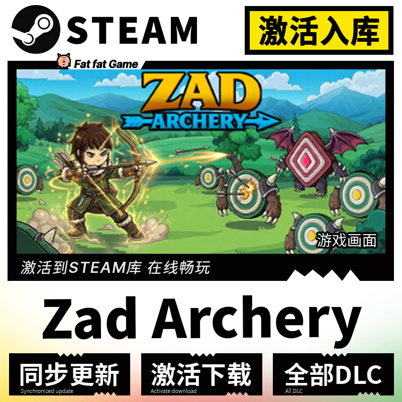 (Online Capable) Zad Archey Steam Game Activation Code Added to the System Pc Game Activate Your Own Account