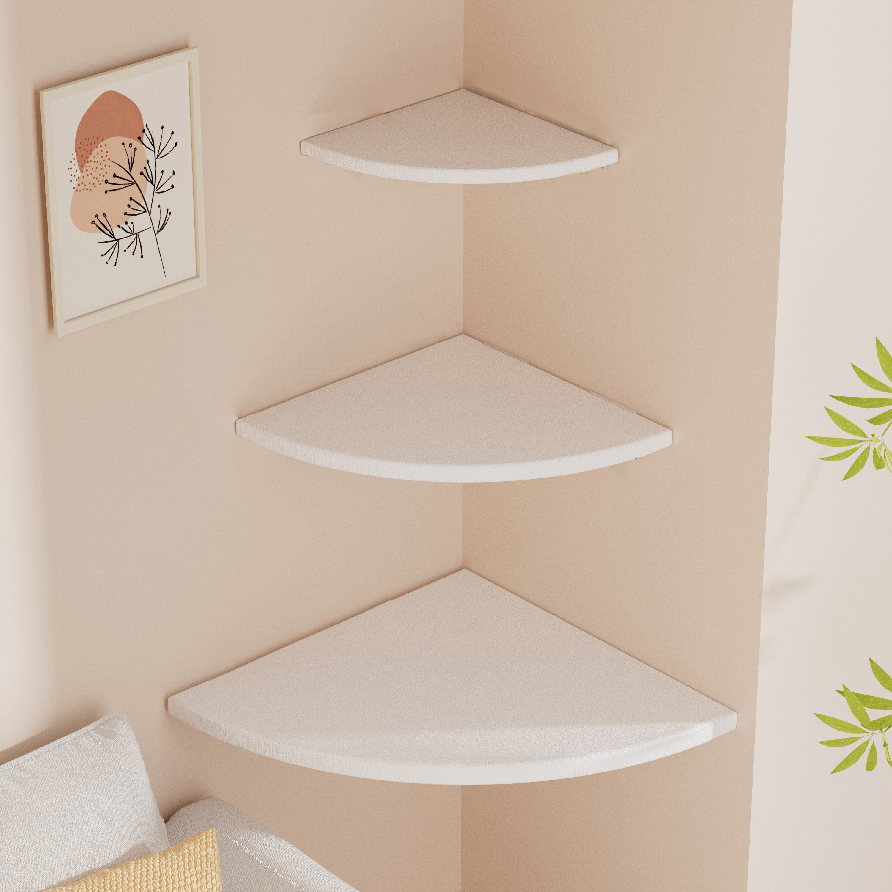 [USD 9.82] Wall Shelves Bedroom Wall Turn - Wholesale from China online ...