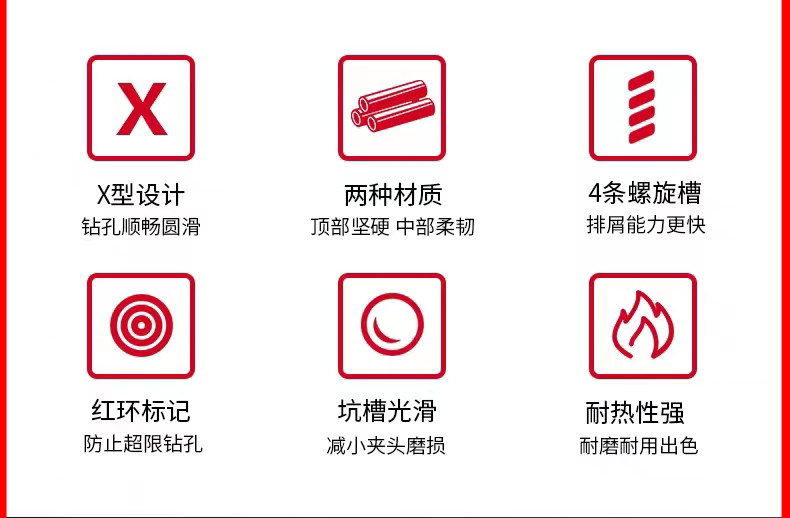 Свёрло по дереву 德国进口喜利得电锤钻钻头te-cx系列碳化钨合金冲击圆柄四刃钻头 Hilti