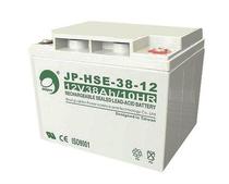 蓄电池JP-HSE-38-12消防主机12V38AH直流屏UPS太阳能路灯应急