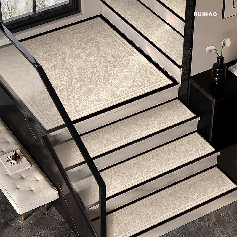 American retro stair mat non-slip glue-free custom floor mat