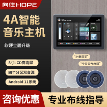 To 8 4 background music host voice system inch Mijia Tuya smart home to controller