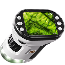 Childrens electron microscope scientific experiment dedicated to primary and secondary school students 1000x optical handheld portable biological three-in-one cell viewing kindergarten gift high-definition large screen with screen birthday gift