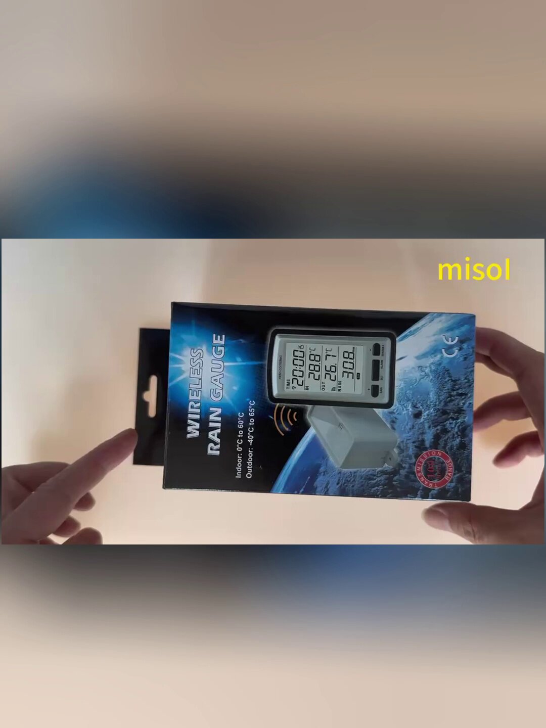 谁懂啊！这个英文原版说明书太难搞，但misol温湿度计真香警告⚠️_电子温湿度计_淘宝数码网