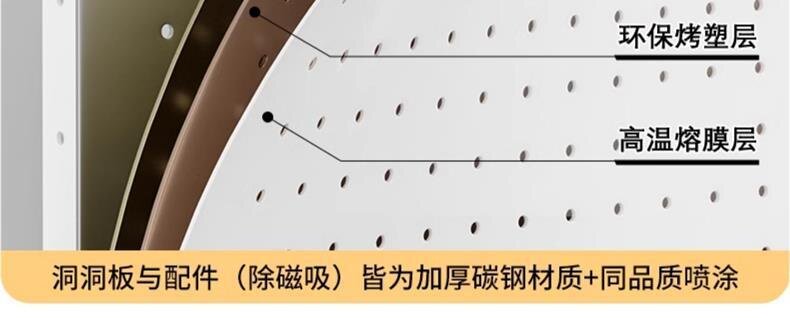 товар из китая 洞洞板桌面家用书桌宿舍立式收纳隔板桌上置物架配件免打孔家迪鹏