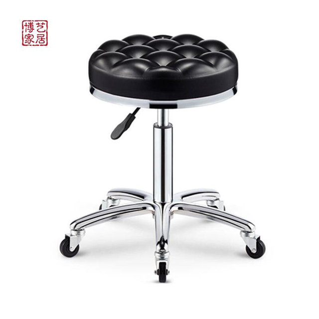 ເກົ້າອີ້ສູງ barber ຮ້ານຕັດຜົມເຮັດວຽກຂະຫນາດໃຫຍ່ stool hair salon stool ເກົ້າອີ້ຄວາມງາມພິເສດ rotating ຍົກ manicurist