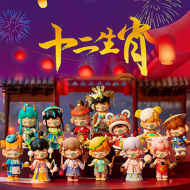 2025年干支ブラインドボックス - 人気の蛇年フィギュア - 24節気 - 女の子への誕生日プレゼントに最適