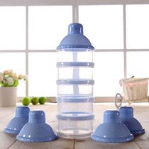 Protein powder packaging sealed bag milk powder box portable box out-packing milk powder grid jar baby packaging box large capacity