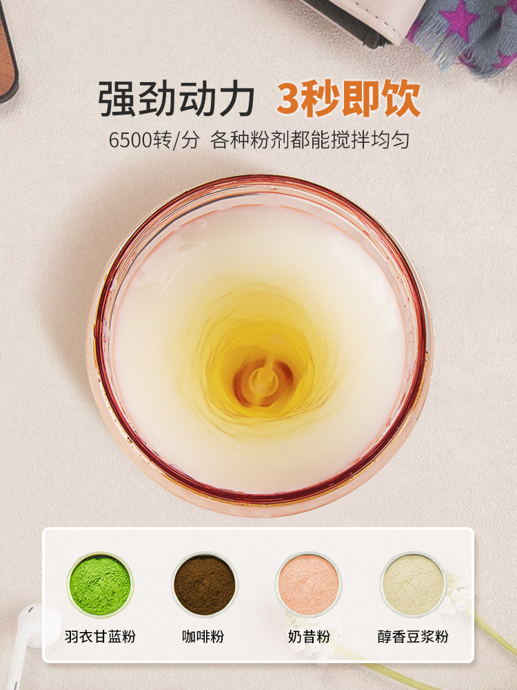 2024 New Automatic Mixing Cup, High-Looking and Stylish, Suitable for Girls, Milkshake, Protein Powder, Mini Electric Shaker Cup, Portable Water Cup