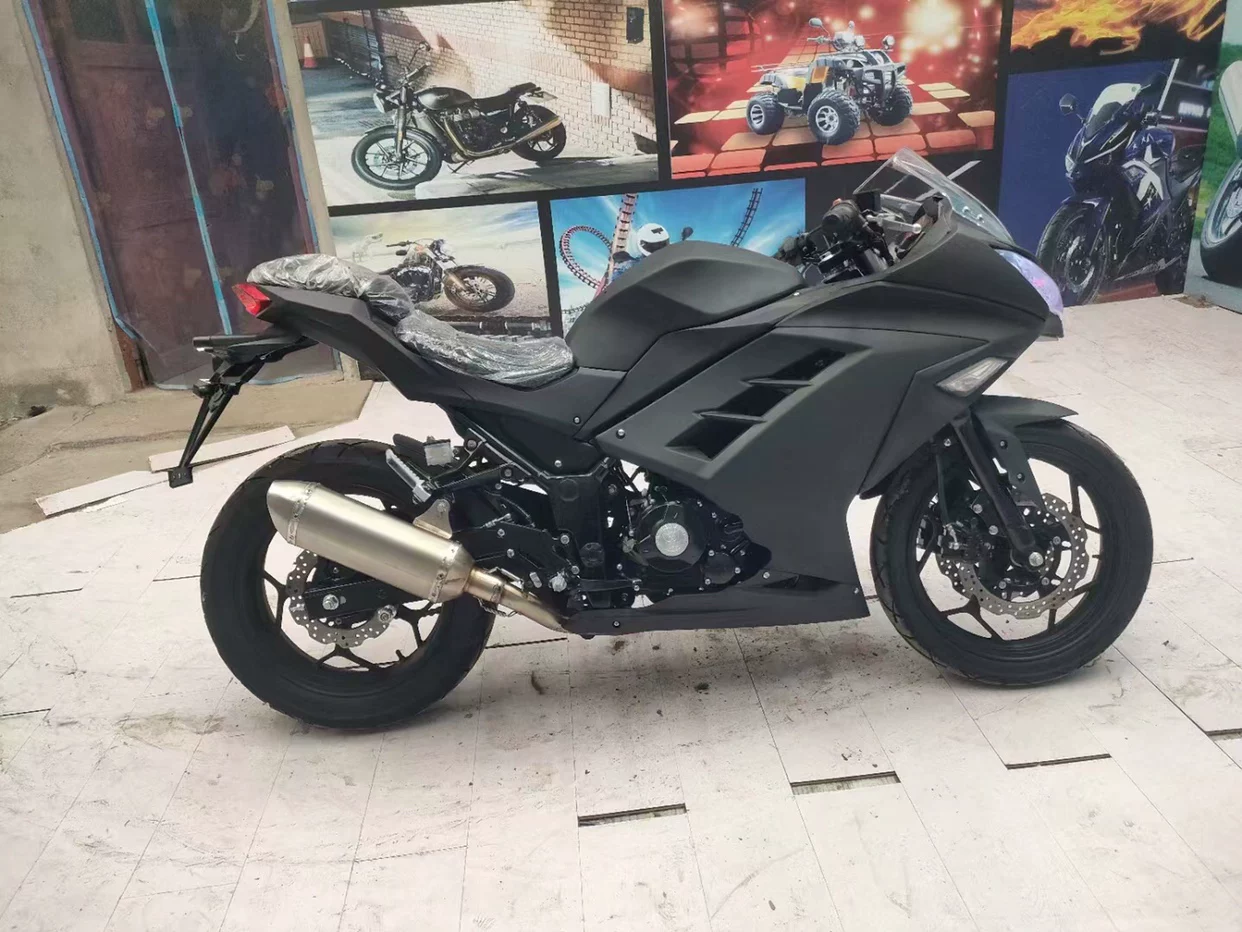 Kawasaki Little Ninja Horizon Large S250CC350/400 Double -cylinder Water -Cooled Heavy locomotive Lie Cycling fuel motorcycle