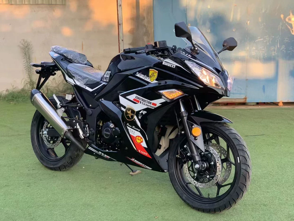 Kawasaki Little Ninja Horizon Large S250CC350/400 Double -cylinder Water -Cooled Heavy locomotive Lie Cycling fuel motorcycle