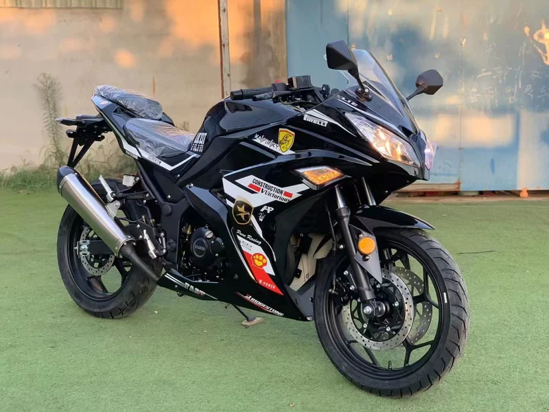 Kawasaki Little Ninja Horizon Large S250CC350/400 Double -cylinder Water -Cooled Heavy locomotive Lie Cycling fuel motorcycle