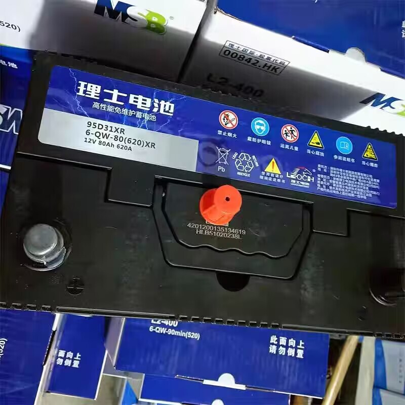 Leoch Car Battery 95D31Xr 6-Qw-80 (620) Xr 12V80Ah in Stock for Off-Road Vehicles and Forklifts