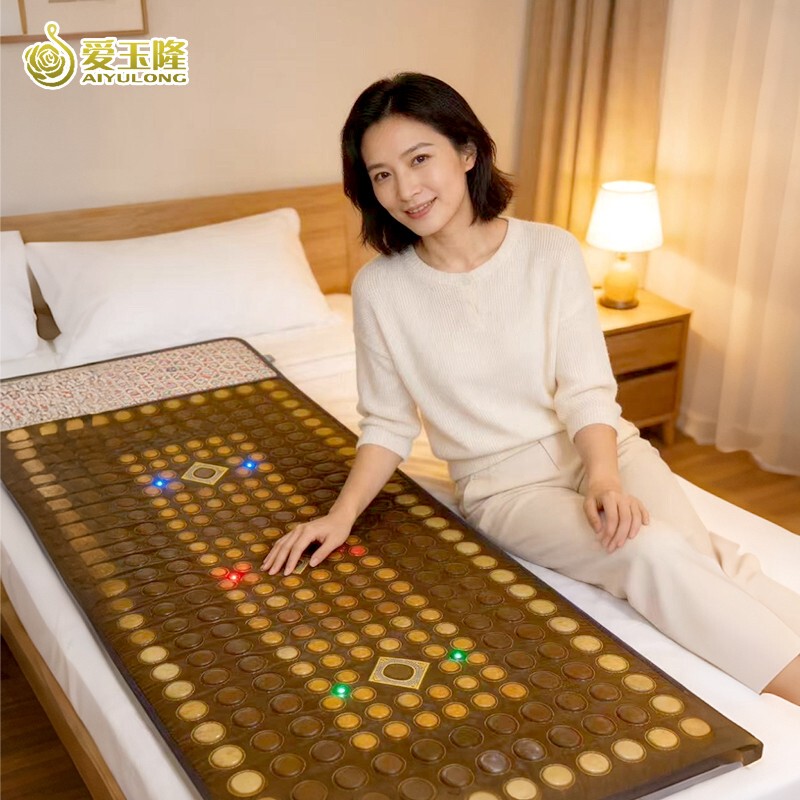 Ai Yulong Sauna Sleeping Mattress Three-Color Photon Home Therapy Energy Stone Bed Sleep Ultra-Long Wave Mattress New Model Ai Yulong Sauna Sleeping Mattress Three-Color Photon Home Therapy Energy Stone Bed Sleep Ultra-Long Wave Mattress New Model