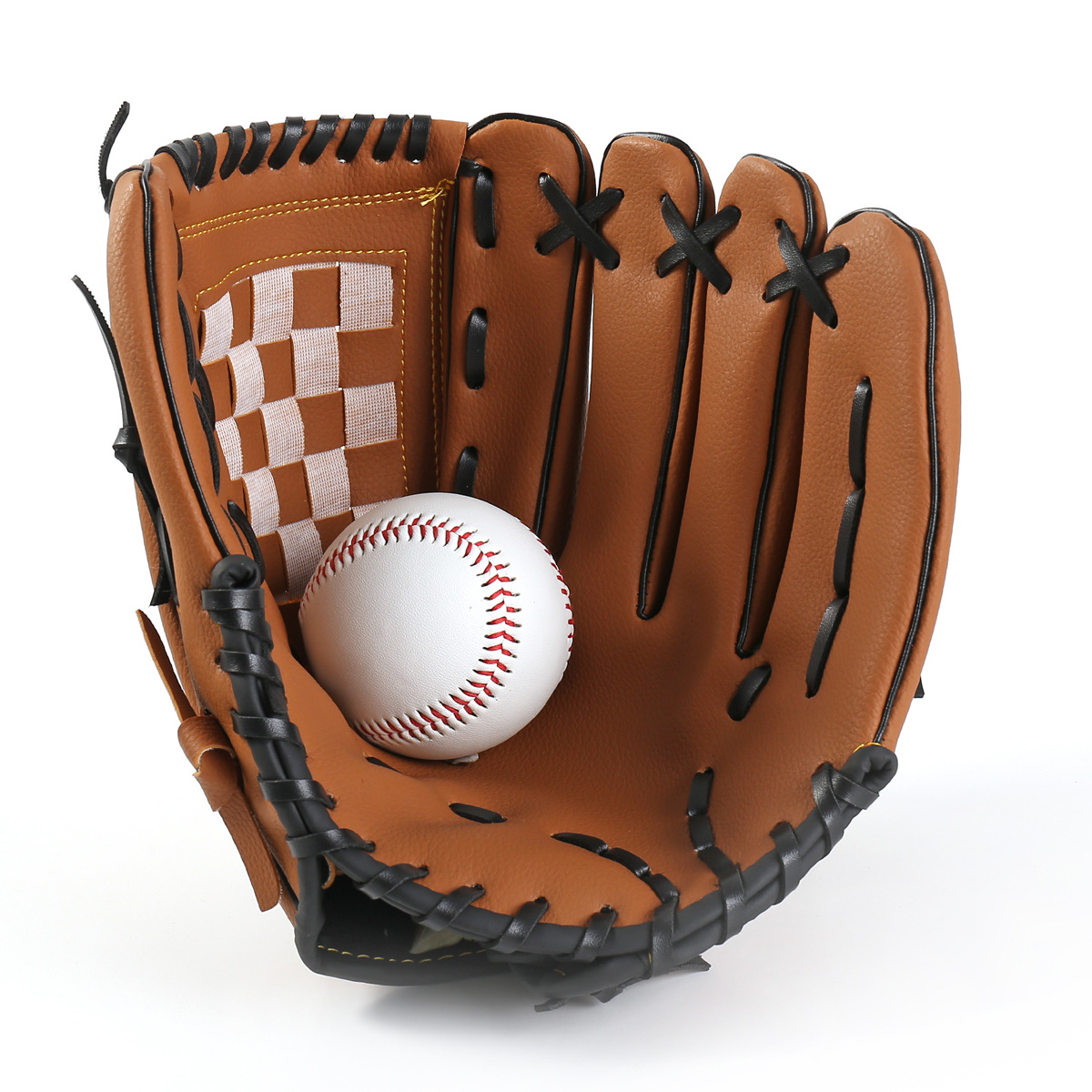Baseball Percussion Gloves Adults Children Infield Pitcher Baseball Gloves Softball Gloves Teenage Adults-Taobao