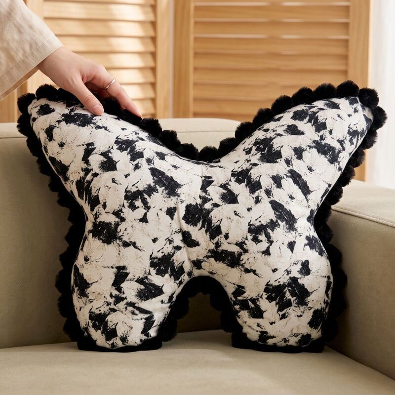 French-Style Vintage Butterfly Headboard, Soft and Comfortable Bay Window Cushion, Living Room Throw Pillow, Bedroom Sofa Cushion, Lumbar Pillow Decoration French-Style Vintage Butterfly Headboard, Soft and Comfortable Bay Window Cushion, Living Room Throw Pillow, Bedroom Sofa Cushion, Lumbar Pillow Decoration
