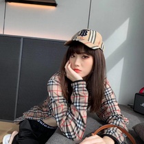 French BBR TB new letter logo embroidered striped class baseball cap for men and women couples cap