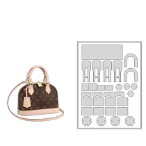 Suitable for LV Alma BB shell bag modification accessories hardware film protective film bag protective film metal parts film hardware buckle protective film Hardware protecti