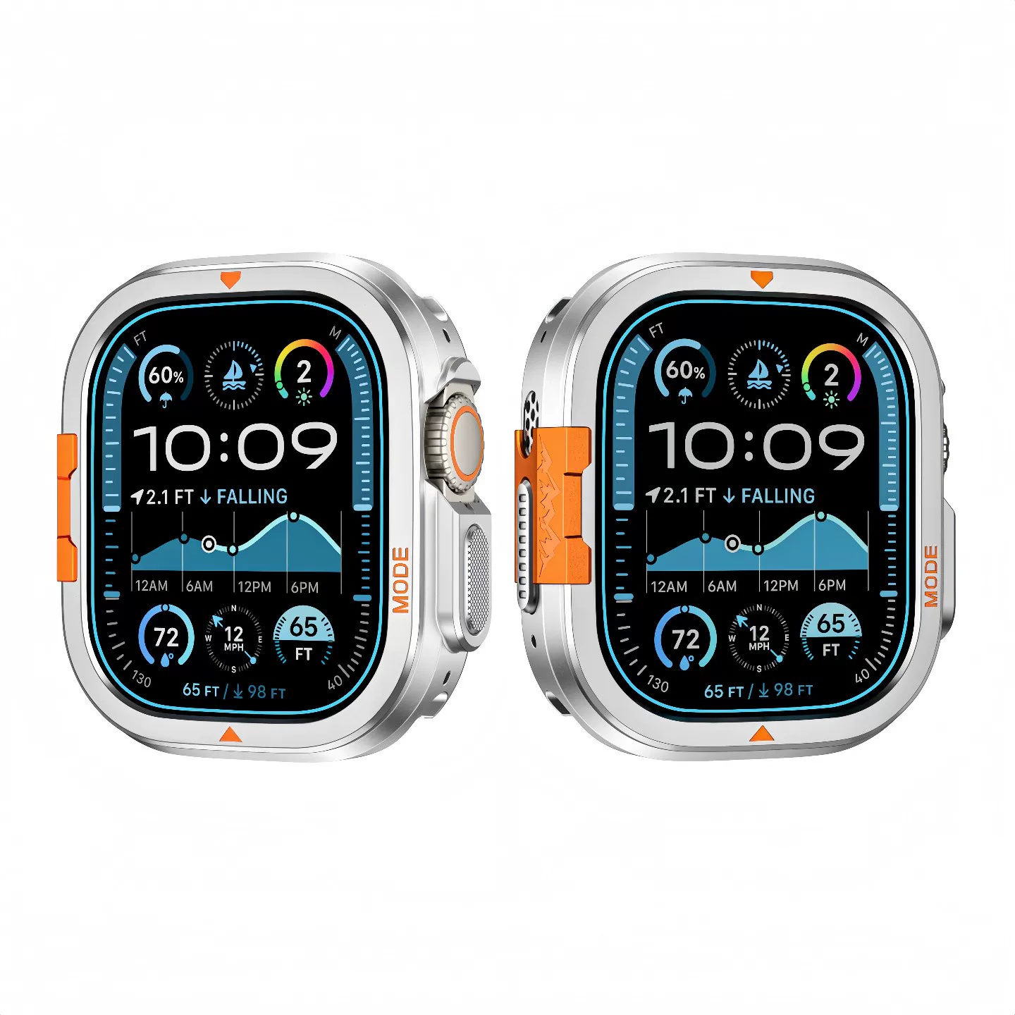Подходит для Apple iWatch S10/S11 защитный чехол для часов Alpine спорт металлический против падения