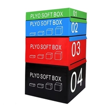Training fitness childrens software progressive combination four-level fitness box four-in-one jumping box explosive jumping power