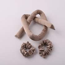 New spot direct sales multi-color optional 19mm cotton-filled curling iron hair ring set lazy silk curling iron