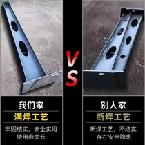 Canopy steel beam bracket I-beam steel structure processing anti-fall curtain wall claw H-shaped electric vehicle car welded iron eaves