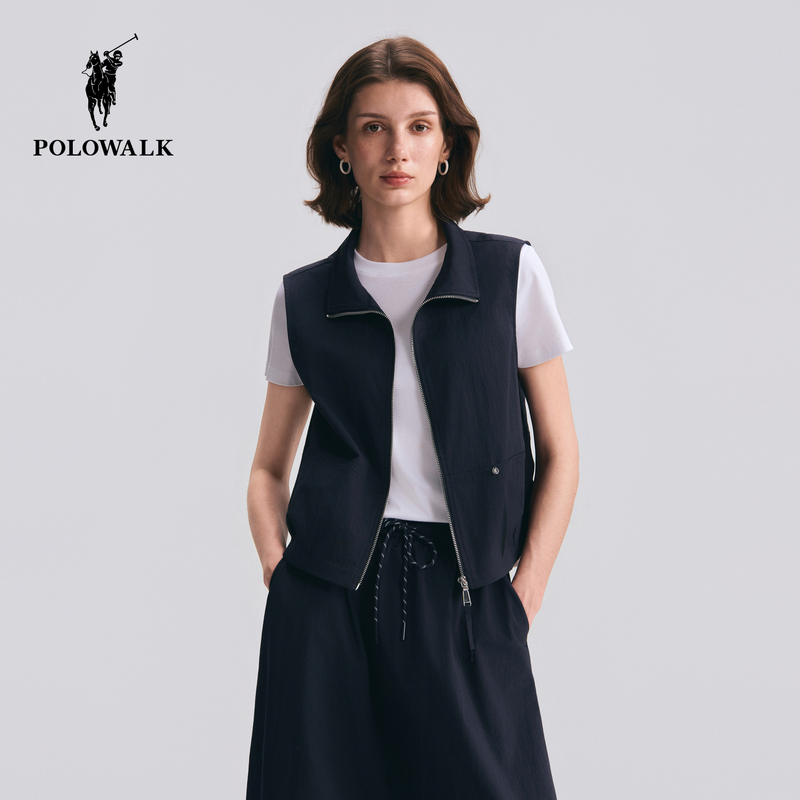 【Set】Polowalk Women's Vest 2026 Spring/Summer New Collection Same Color Series Vest and Skirt Two-Piece Set 【Set】Polowalk Women's Vest 2026 Spring/Summer New Collection Same Color Series Vest and Skirt Two-Piece Set