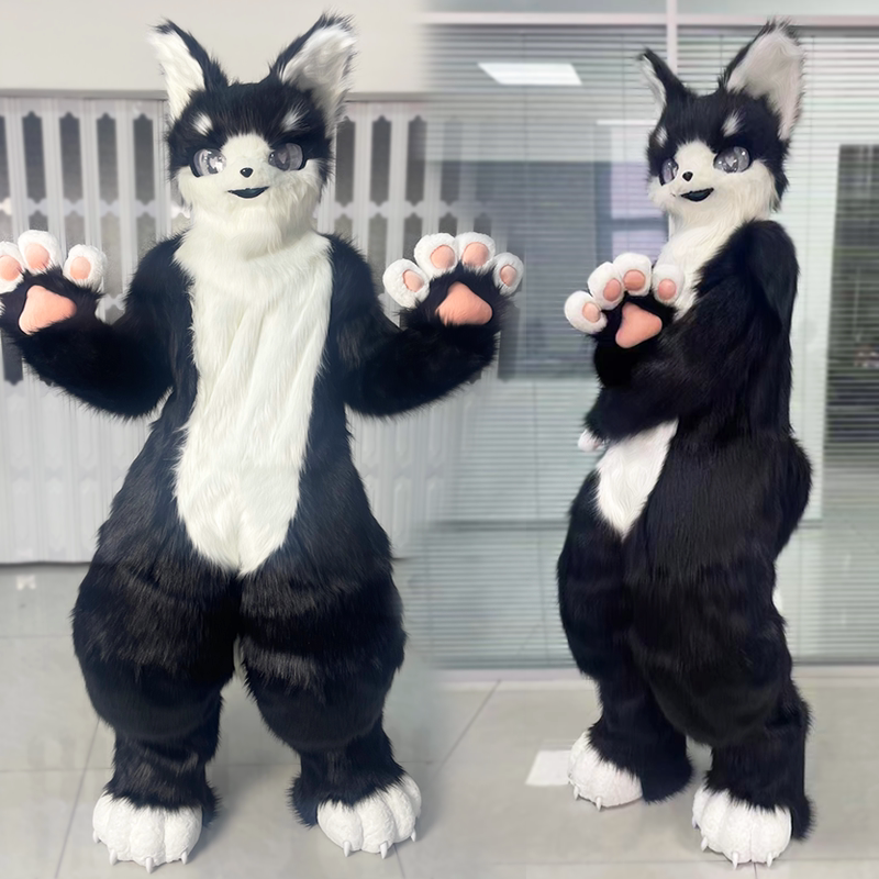 定制furry兽装全套kig系成品漫展cos服动漫可穿戴装扮银碳材质有何特别之处?-furry福瑞兽装-淘宝好物网