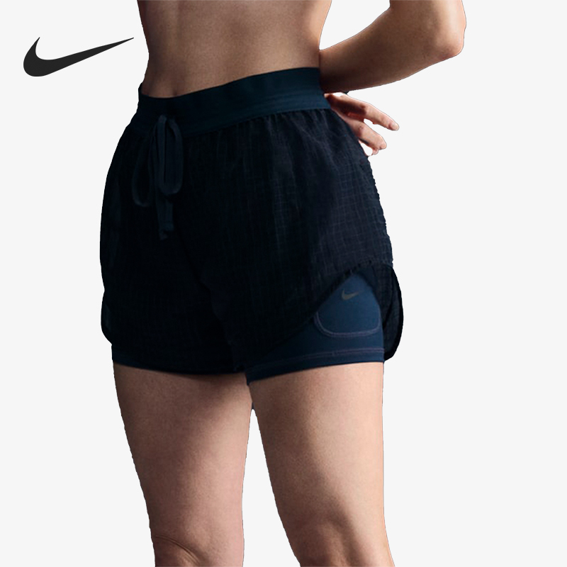 Nike/Nike Genuine New Women's Sports Running Breathable Two-In-One Shorts Fv6362-478