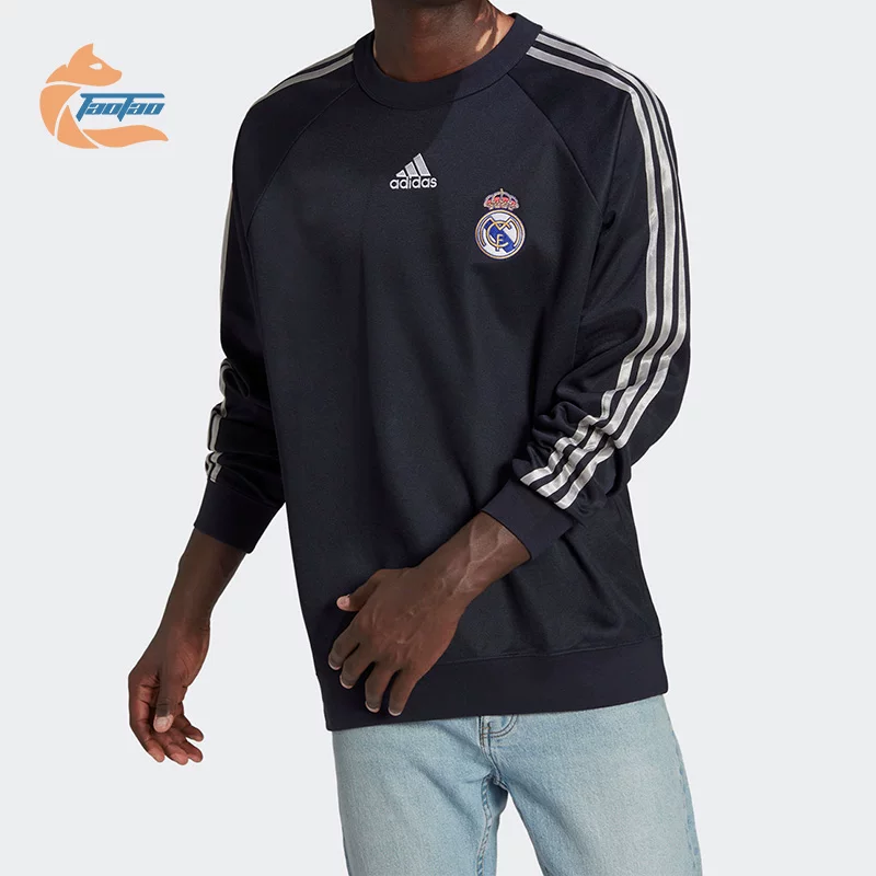 Adidas/Adidas Genuine Real Madrid men's sports and casual football pullover casual top HA2531