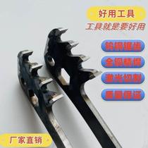 Aerated block lightweight brick wall reinforcement groover Tungsten steel serrated groover knife manual foam brick groover