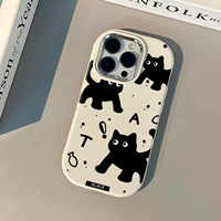 Advanced White-Splash Ink English Three Black Cats