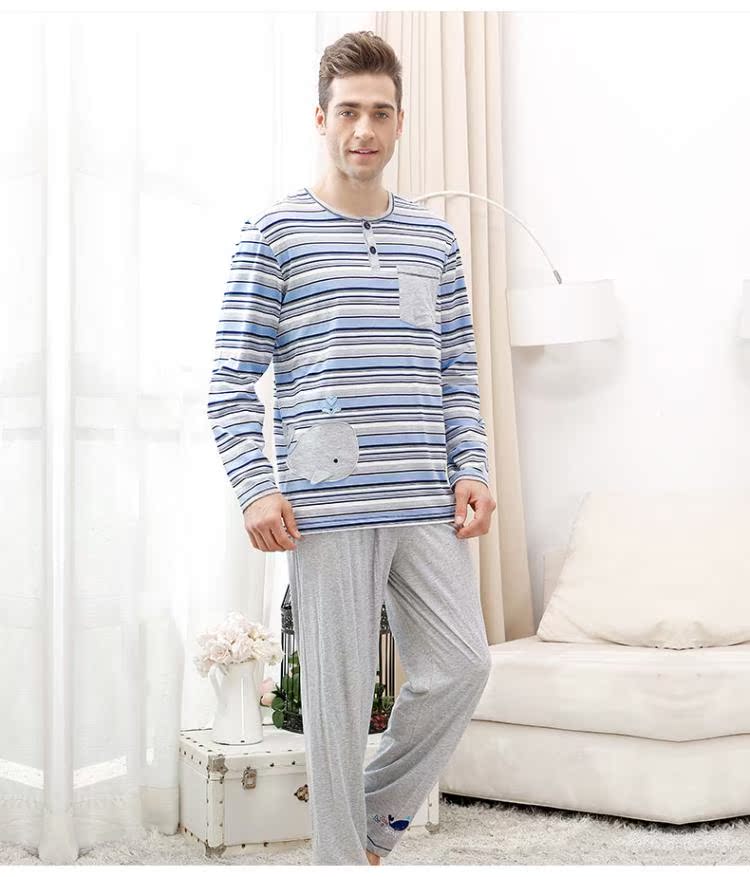Giảm giá 40% cho bộ đồ ngủ mỏng mùa xuân và mùa hè tiêu chuẩn của gia đình Mỹ - nữ 83032 nam 51593 trẻ em 32356 kiểu đồ bộ đẹp