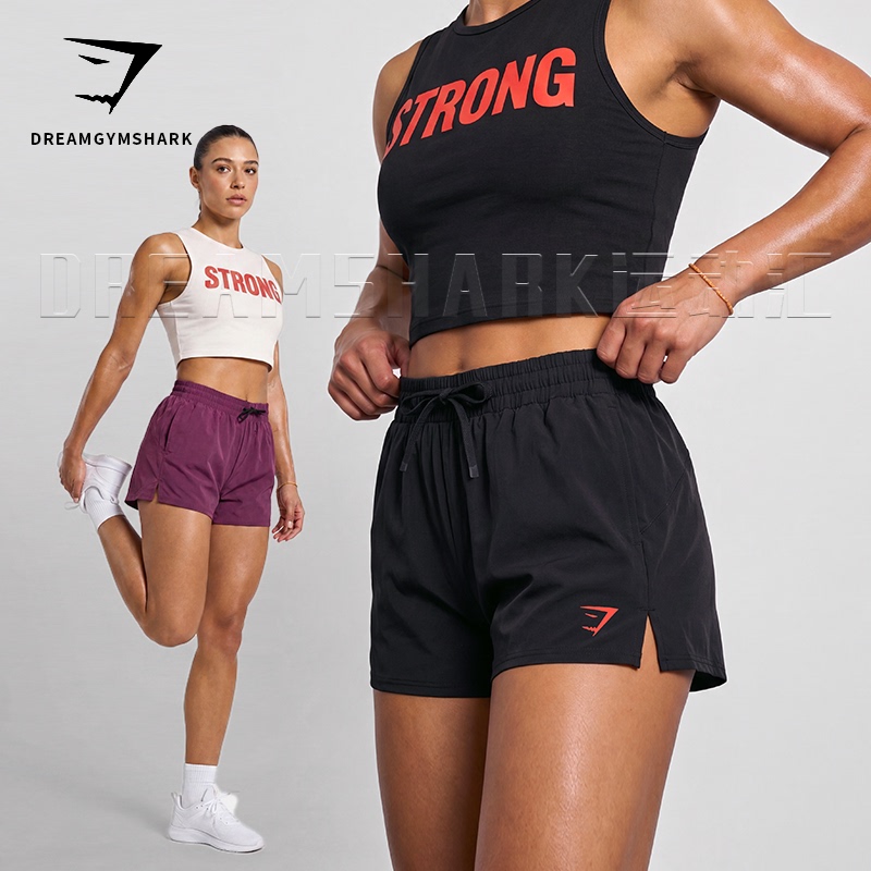 Gym Women's Sports Fitness Shorts Yoga Running Comprehensive Training Summer Quick-Drying Breathable Cool-Feeling Three-Quarter Pants Gym Women's Sports Fitness Shorts Yoga Running Comprehensive Training Summer Quick-Drying Breathable Cool-Feeling Three-Quarter Pants