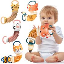Fox Accordion Montessori Baby Toys Cartoon Animal Accordion