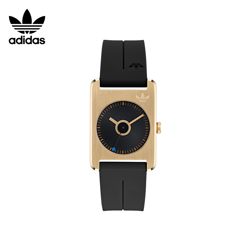 Adidas Originals Adidas Trefoil Official Fashion Retro Square Quartz Watch for Men and Women Adidas Originals Adidas Trefoil Official Fashion Retro Square Quartz Watch for Men and Women