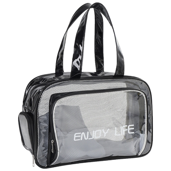 Swimming storage bag, wet and dry separation toiletry bag, large capacity sports beach fitness bag, swimsuit equipment handbag