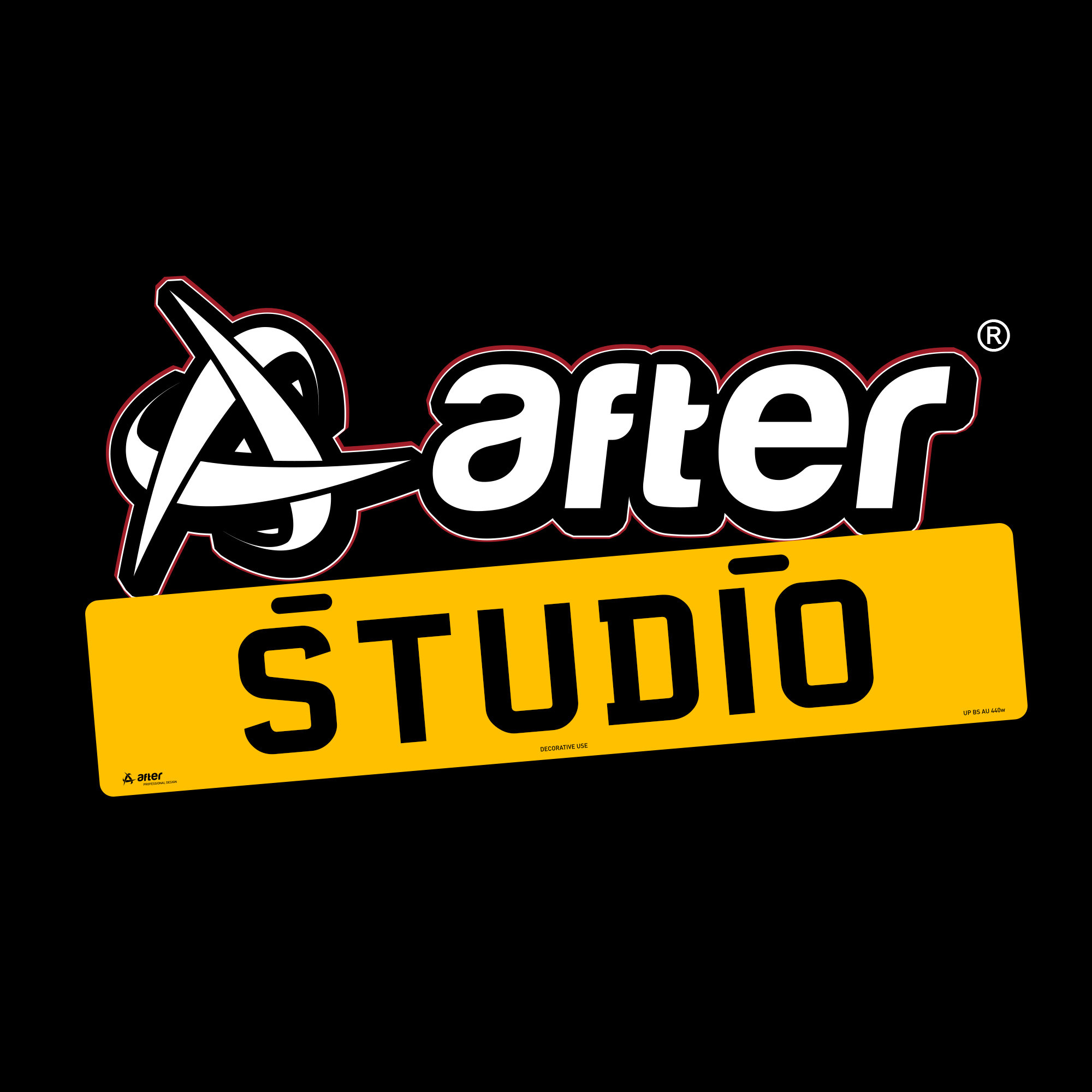 After Studio的LOGO