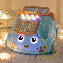 German baby toys early education for boys and girls 1 to 2 years old simulation telephone for toddlers baby educational music mobile phone
