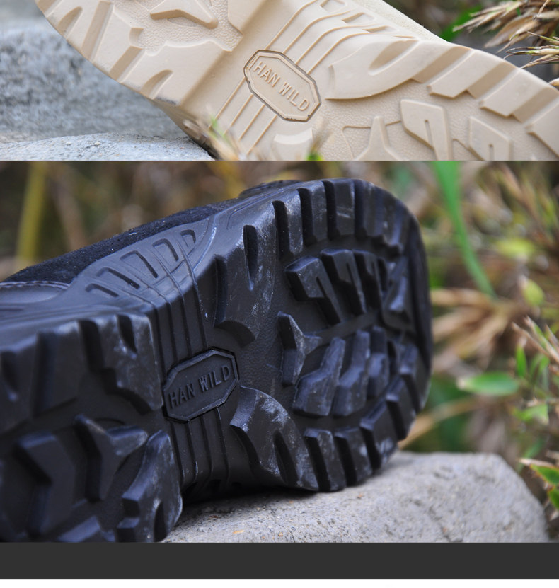 Bottes militaires en cuir - dérapage - Ref 1402467 Image 14