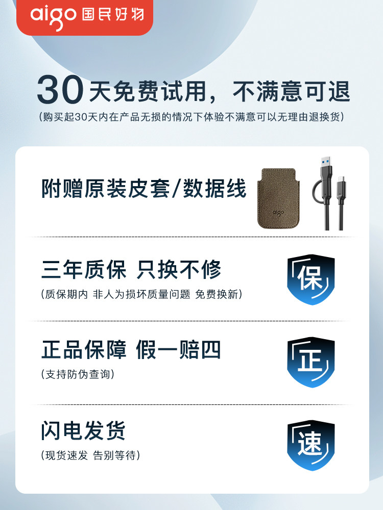 Patriot Mobile Solid-State Drive 1t Mobile Backup External Computer Storage Dual-Purpose Pssd Mobile Hard Drive Genuine