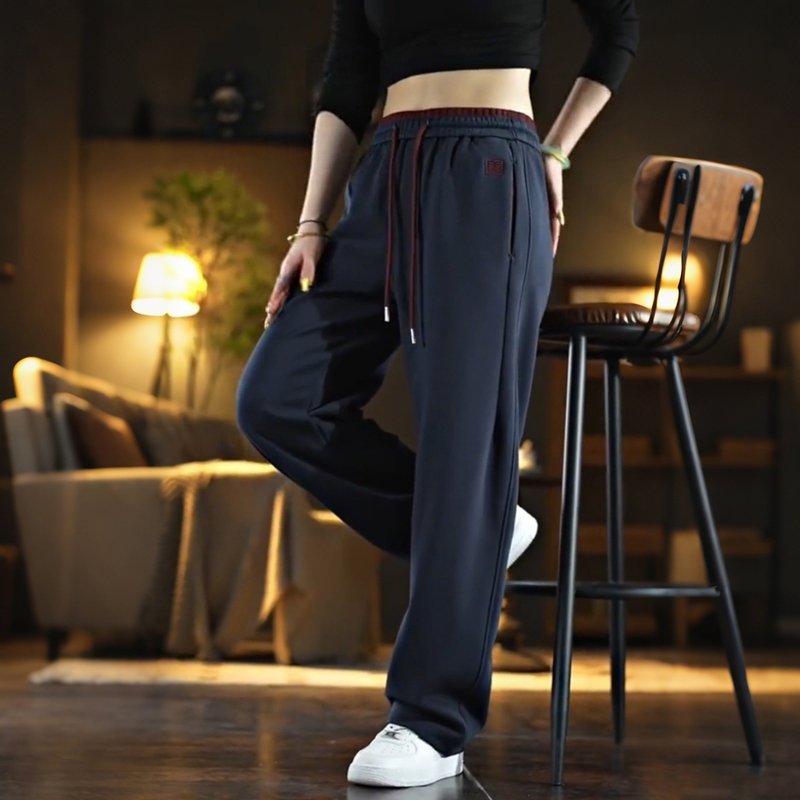Year of the Horse Limited Edition 2026 Spring New Men's Casual Pants Sweatpants Loose Straight-Leg Versatile Pants Color-Blocking Trendy Year of the Horse Limited Edition 2026 Spring New Men's Casual Pants Sweatpants Loose Straight-Leg Versatile Pants Color-Blocking Trendy