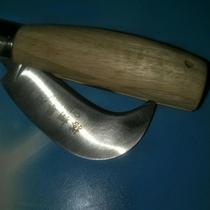 Build-and-remove mangosteen frame with wooden handle folding hook knife machete for outdoor activities self-defense electrician cutting tool small sickle (