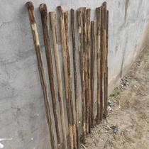 Dragon subduing wooden stick pure natural Liudao wood original ecological log martial arts stick short stick Tai Chi stick whip stick straight stick Wenwan wood