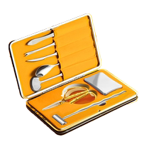 German crab eight-piece crab-eating special tool set gift box crab claws scissors crab peeling artifact hairy crab tool