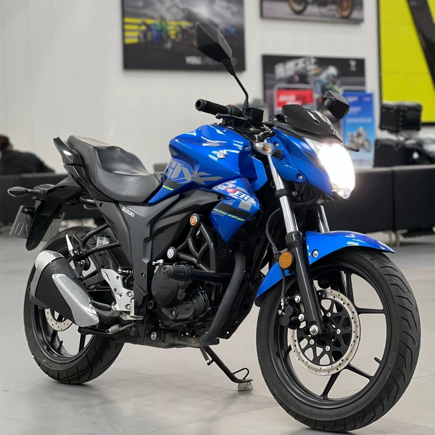 Новый мотоцикл Suzuki Kukao 155 ретро круиз принц Geek GSX155 Edar спрей путешествие Edition Street мотоцикл