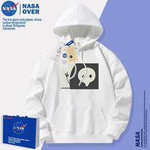 New cartoon Tide Cards EVA Brief students Even cap necropolis with long sleeves Gardown men and women jacket printed loose ins cotton