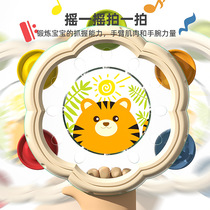 Infant toys 6 months and above hand drum childrens drum one year old baby 8 educational early education hand tambourine