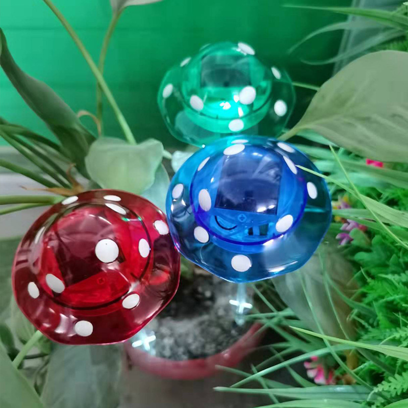 Outdoor Garden Decorative Mushroom Solar Lights Led Outdoor Courtyard Solar Lawn Decorative Mushroom Lights